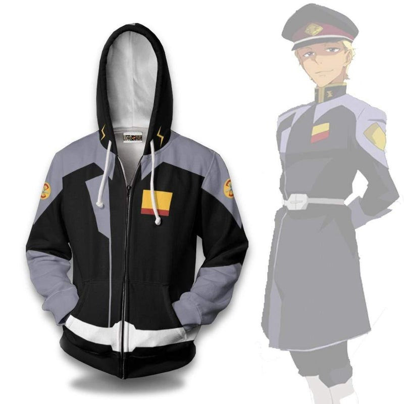 ZAnimeT Black 3D All Over Print Hoodie, Zip Hoodie