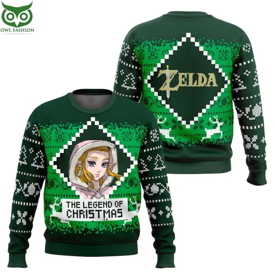 Zelda Breath Of The Wild Christmas Sweater