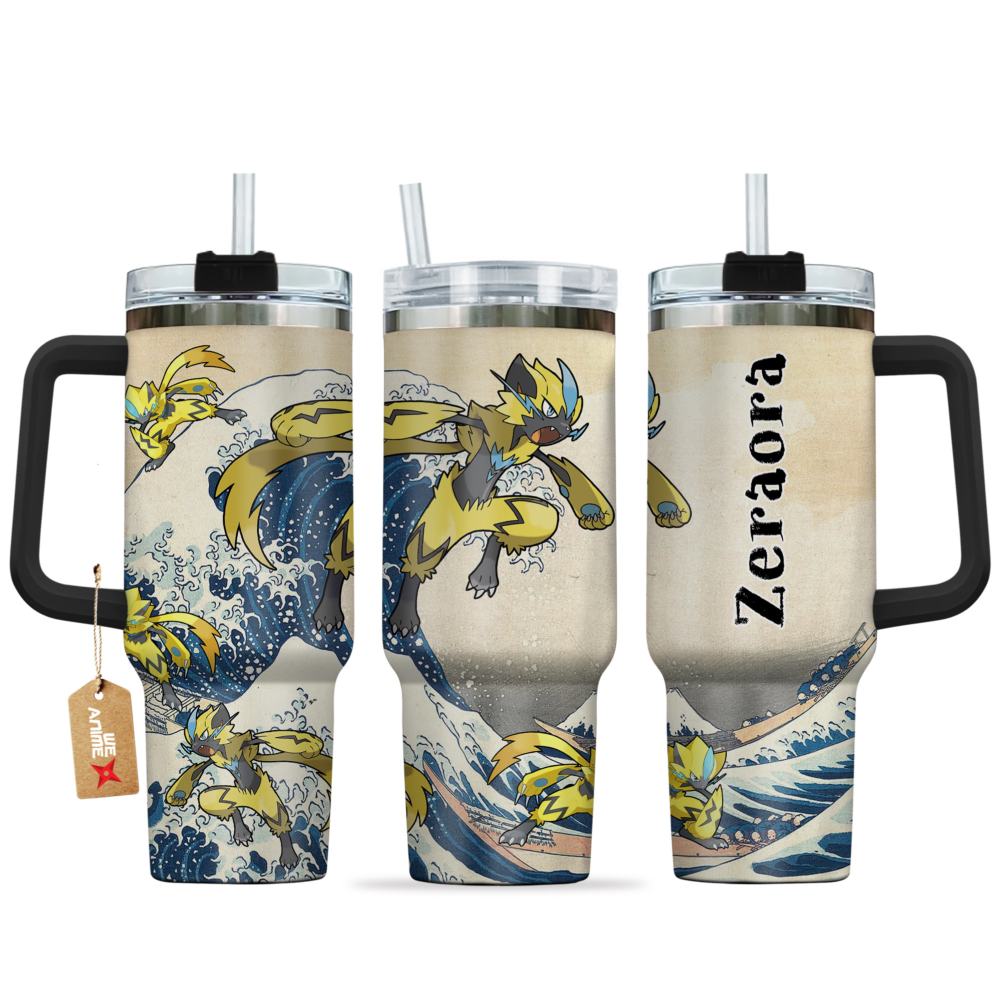 Zeraora Pokemon Anime Custom Stanley Cup 40 oz 30 oz Tumbler With HandleTVC2301141