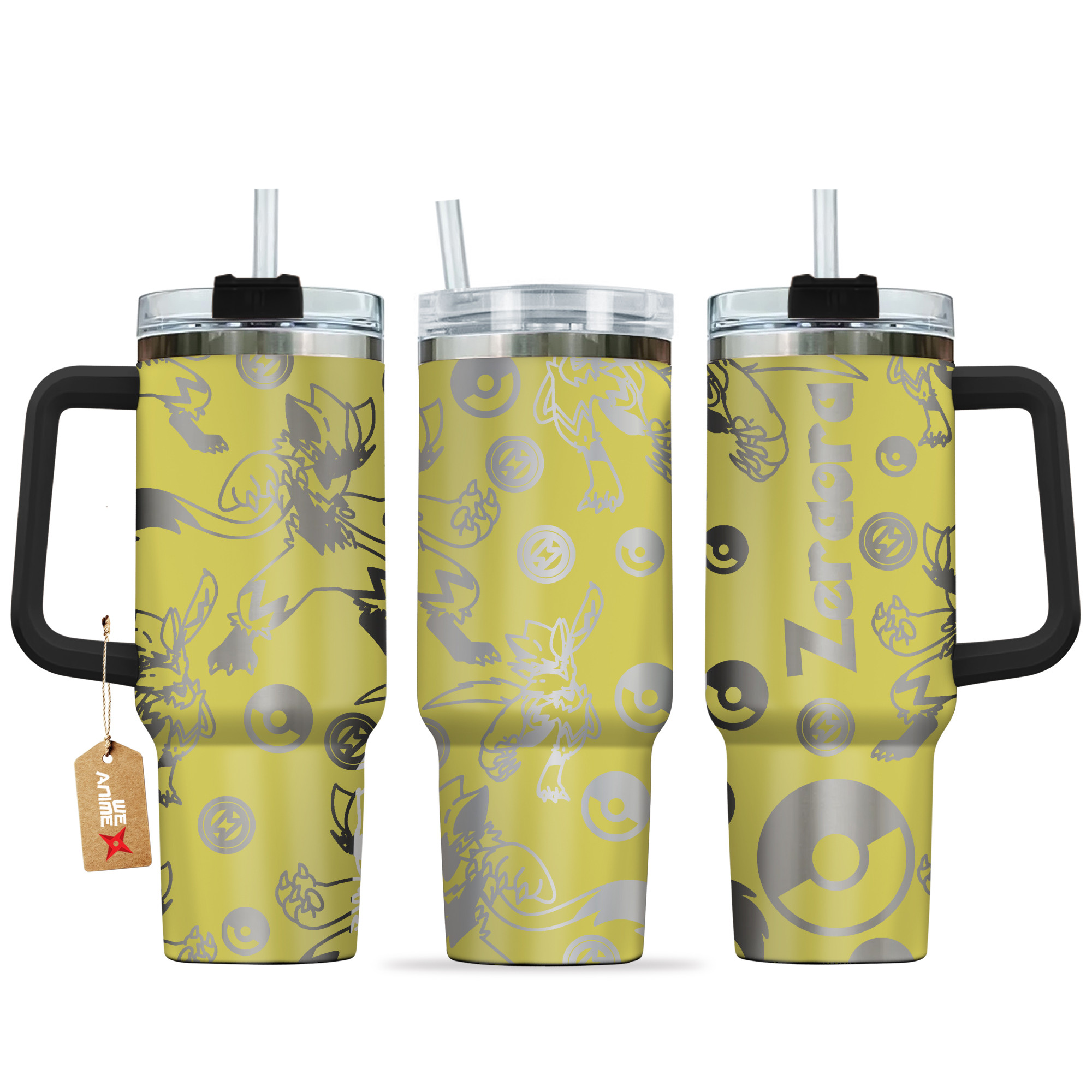 Zeraora Pokemon Anime Custom Stanley Cup 40 oz 30 oz Tumbler With HandleTVC2301144