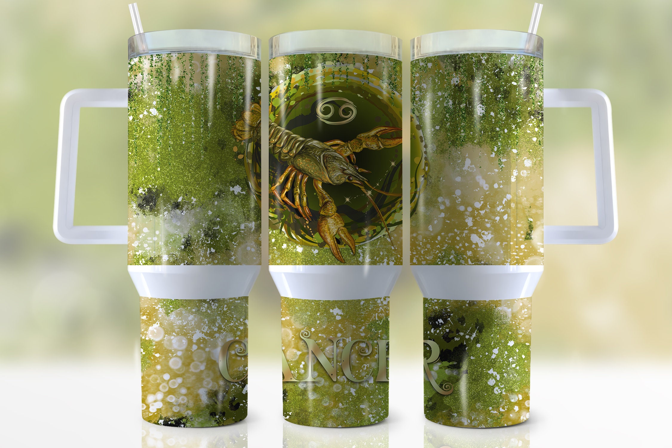 Zodiac Sign Cancer Custom Stanley Cup 40 oz 30 oz Tumbler With HandleTVC2301943