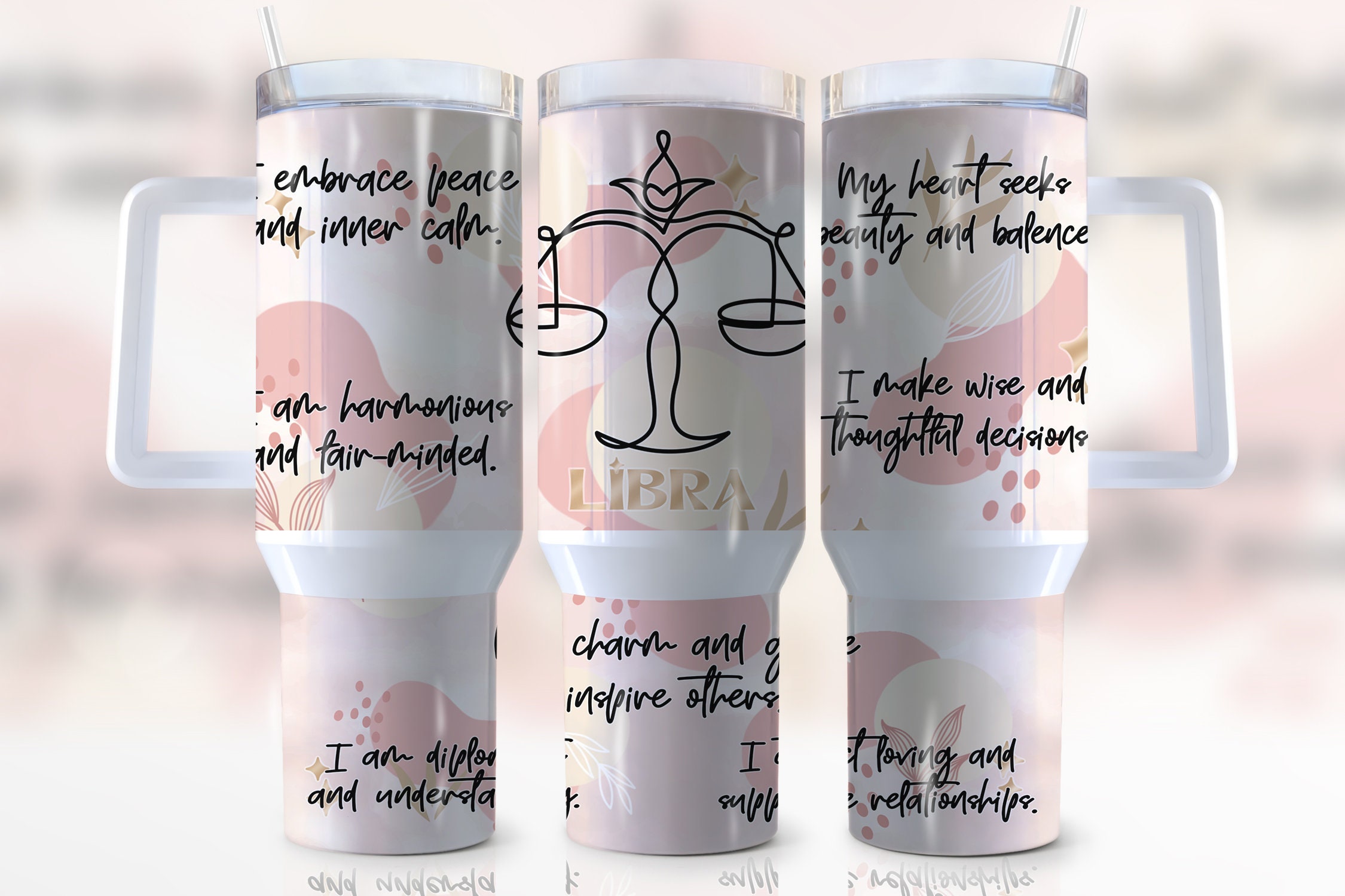 Zodiac Sign Libra Custom Stanley Cup 40 oz 30 oz Tumbler With HandleTVC2301952