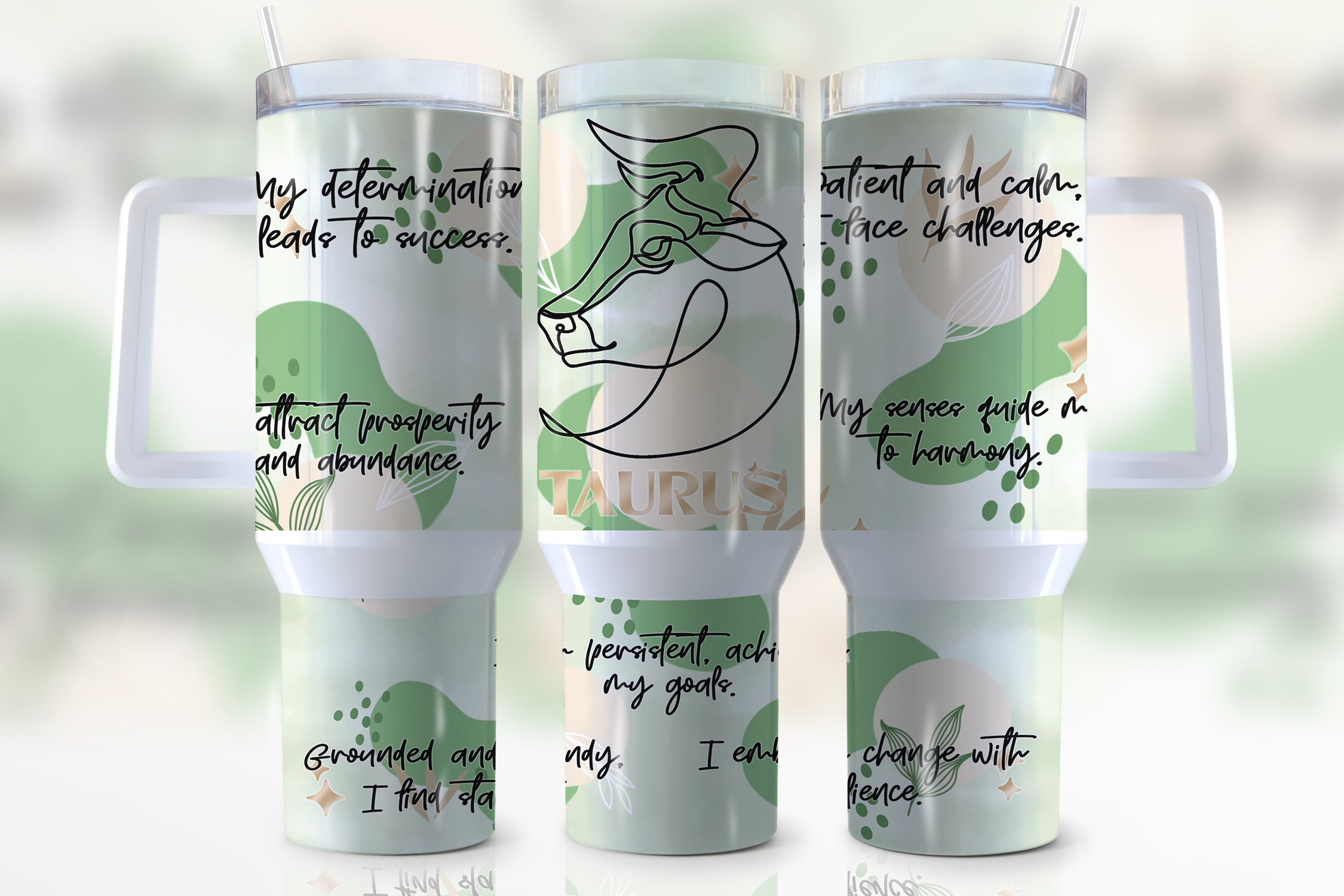 Zodiac Sign Taurus Custom Stanley Cup 40 oz 30 oz Tumbler With HandleTVC2301950
