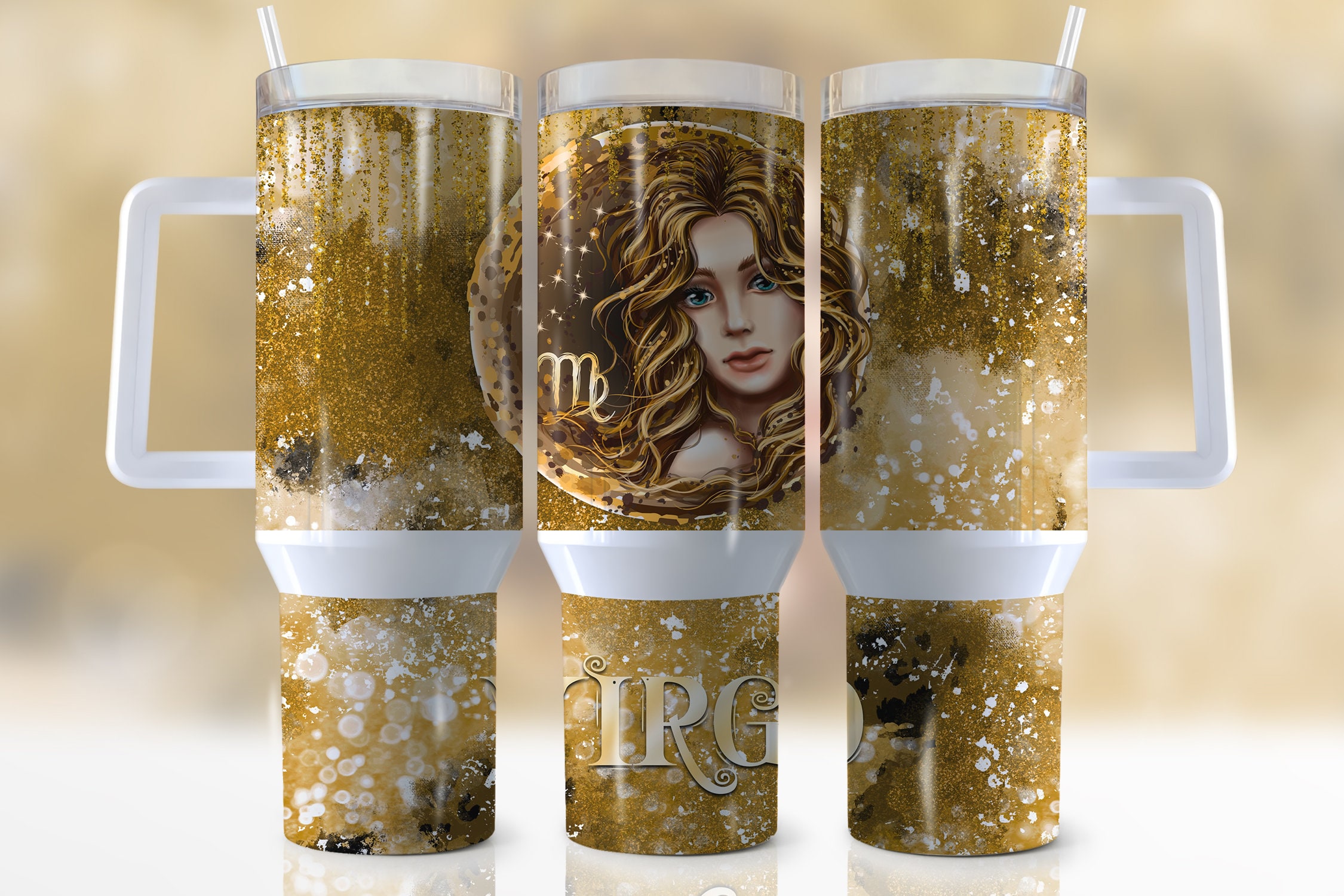 Zodiac Sign Virgo Custom Stanley Cup 40 oz 30 oz Tumbler With HandleTVC2301943