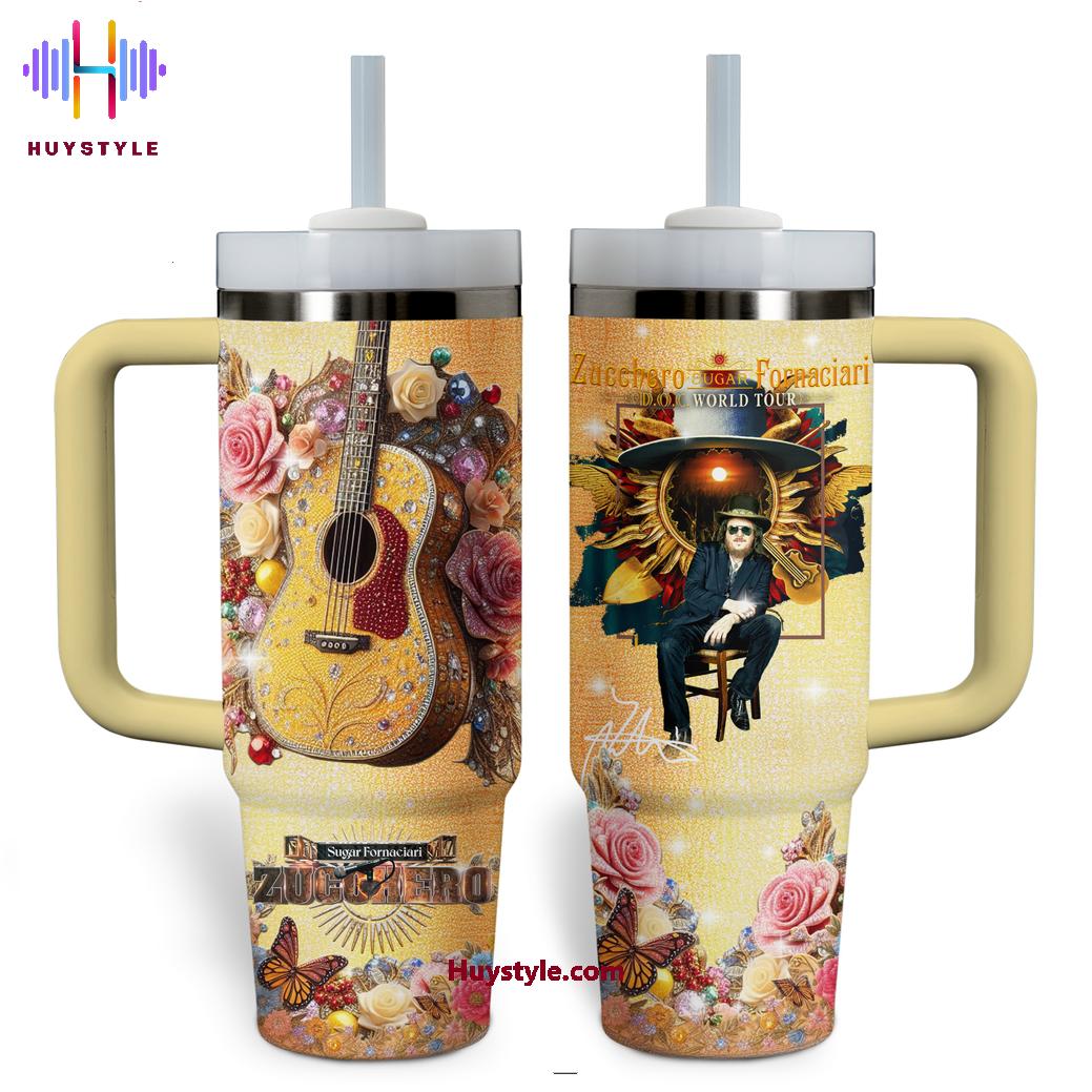 Zucchero Fornaciari Music Custom Stanley Cup 40 oz 30 oz Tumbler With HandleTVC2301699